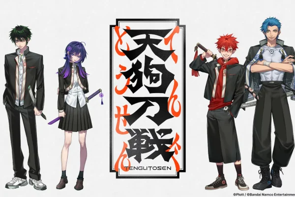 Tengu Tosen" short anime project visual : r/anime