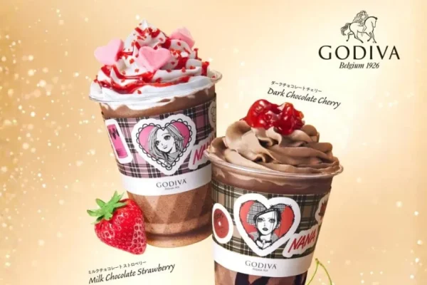 Godiva Announces New NANA Collab Featuring Exclusive Drinks and Limited Edition Merch
