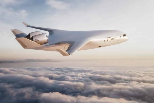 Japan Airlines just signed on to help build a passenger jet shaped like a stealth bomber,