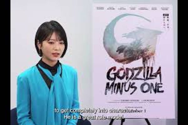 GODZILLA MINUS ONE | Minami Hamabe on working with Ryunosuke Kamiki | In cinemas NOW