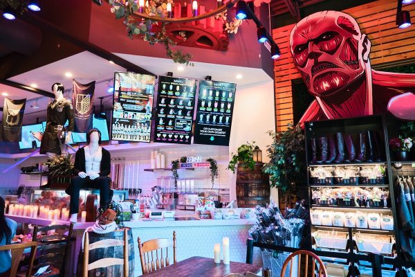 Attack on Titan Themed Cafe: Tavern at Wall Rose