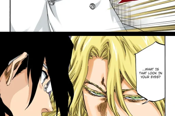 Unforgivable how they removed this panel from the anime I wanted to see Haschwalth rizzing up Uryu. : r/bleach