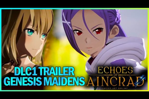 Echoes of Aincrad DLC1 - Genesis Maidens feat. Mito | Reveal Trailer | Sword Art Online - YouTube