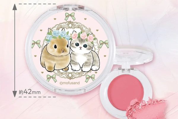 Gashapon "PONDECREUR mofusand Multi-color Powder" cute kitten design [enuchi.com]