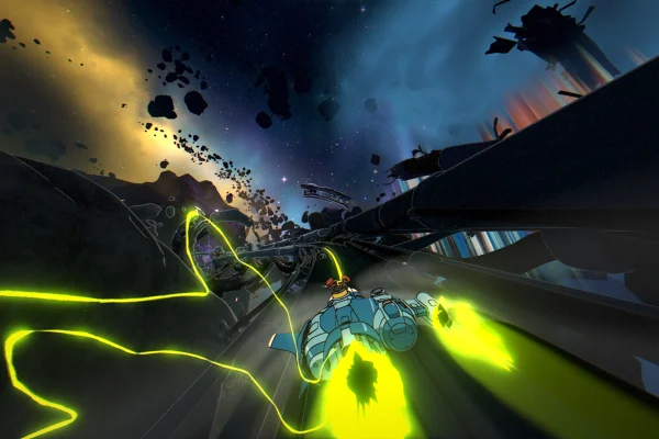 Stepping inside a retro anime-inspired game: a look into the rendering of Orbitals - Unreal Engine
