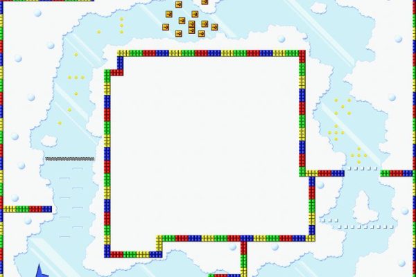 Super Mario Kart - Vanilla Lake 1 Map - SNES Super Nintendo