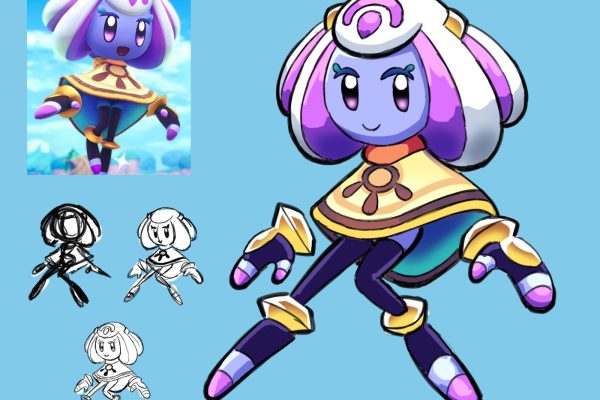 SARKEN(El hombre) // COMMS OPEN // on X: "I love you mysterious girl from Kirby and the World Beyond who looks like she's going to be the game's twist villain." / X