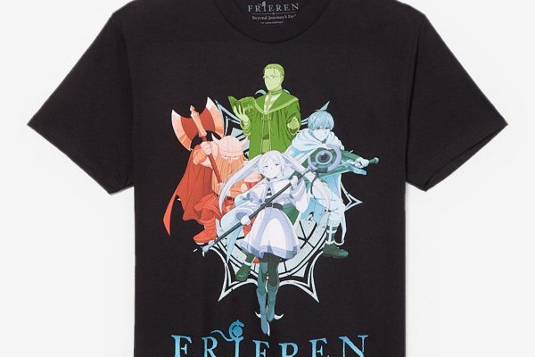 Frieren: Beyond Journey's End Tonal Group Portrait T-Shirt - BoxLunch Exclusive | BoxLunch