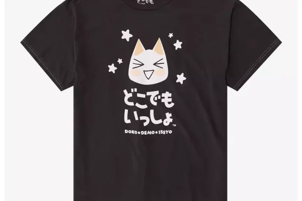 Doko Demo Issyo Toro Inoue Graphic T-Shirt - Black - Small