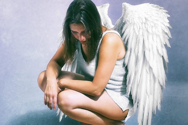 Fallen Angel 2 Bath Towel