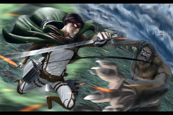 Levi Ackerman vs. Zeke Yeager [60FPS] - Attack on Titan Season 3 Part 2