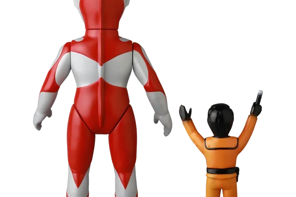 MAT(MONSTER ART TOY) Series Ultraman + Mini Hayata (60th Anniversary Ver.)《Scheduled to ship in June 2027》 | MEDICOM TOY OFFICIAL STORE