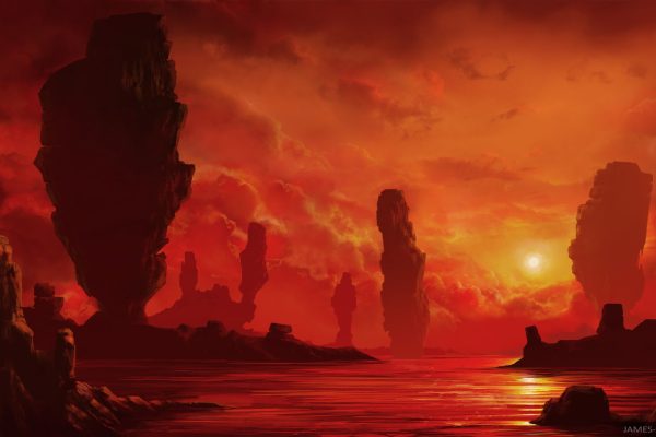 ArtStation - Red Sky