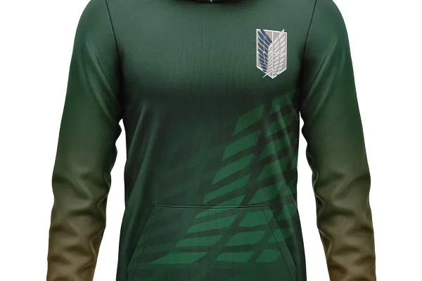 Survey Corps Attack on Titan Lightweight Hoodie | Anime Ape