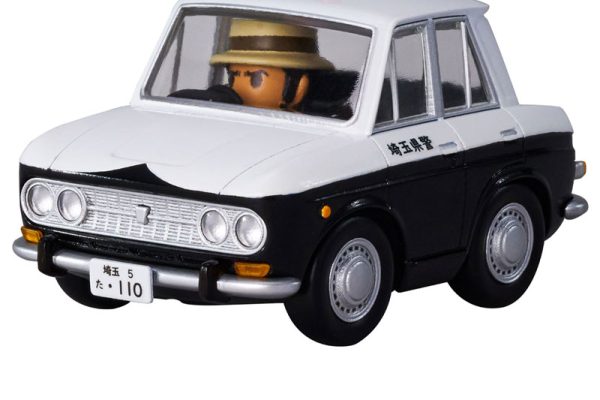 AmiAmi [Character & Hobby Shop] | T-SPARK QV-09 Q VILLAGE Lupin the 3rd The Castle of Cagliostro Nissan Blue Bird Patrol Car(Pre-order)