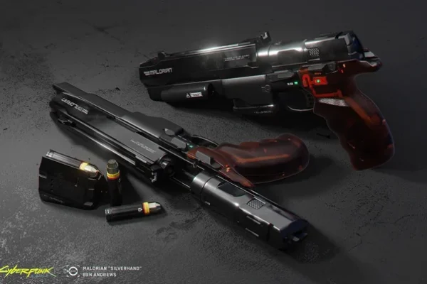 How does Johnny fit 10 rounds of 577 Nitro Express in his gun? : r/cyberpunkgame