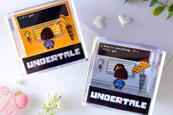 Undertale Dual Sided 3D Cube Diorama - Shadow Box, Gamer Gift, Undertale Fan Merch - Despite Everything, It's Still You - Etsy