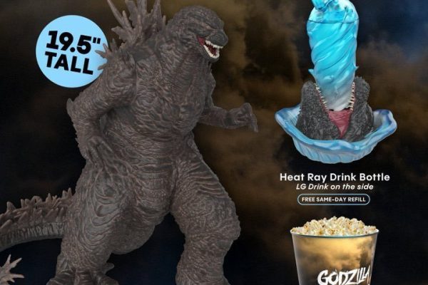 Does the "Godzilla-0.0" Popcorn Bucket Steal the Show? A 19.5-Inch Full-Body Godzilla and Premium-Format Posters Revealed