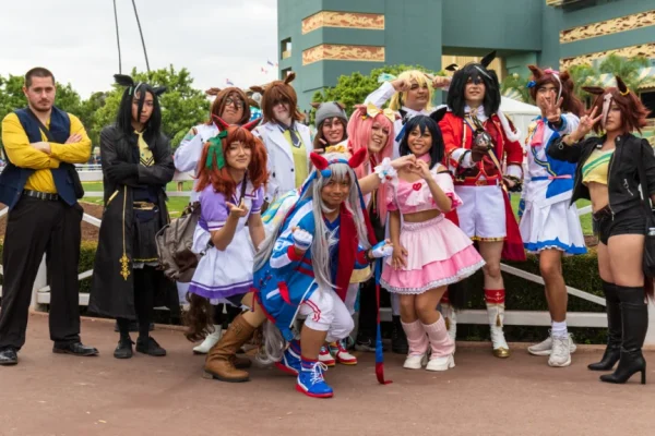 JP Kristov, Anime Corner] Cosplay Trackside — Where Umamusume Meets IRL Horse Racing (Interview with lead organizer Austin/Leon Talon – Symboli Rudolf – following Santa Anita meetup on Preakness Stakes Day) : r/UmaMusume
