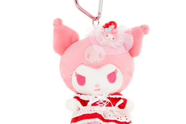 Kuromi Plush Mascot Keychain (Sanrio Friends Cosplay Series - My Melod