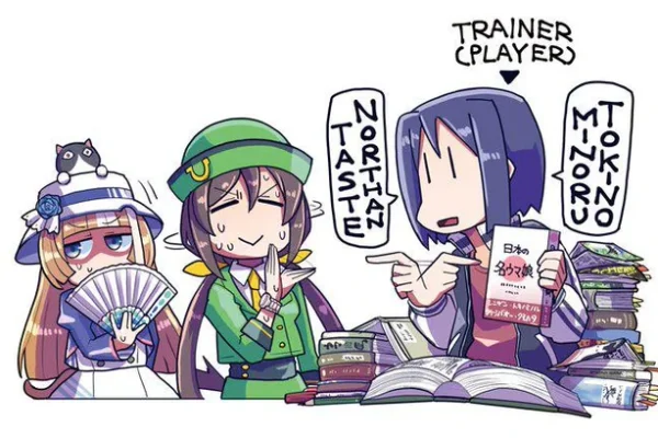 Trainer is catching up with horse history [@lunaticmonster] : r/UmaMusume