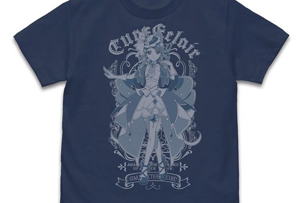 AmiAmi [Character & Hobby Shop] | Star Detective Precure! Cure Eclair T- shirt /SLATE-L(Pre-order)
