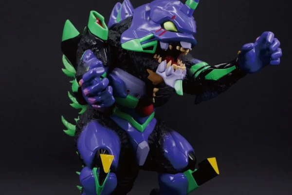 Plex Retro Soft Vinyl Evangelion Unit-01 "G" Awakened Form Figure - Kaiju Battle