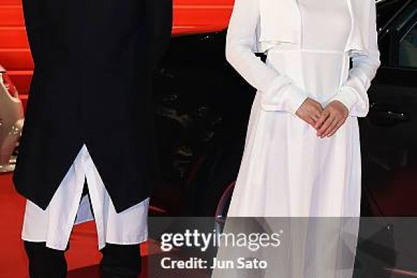 Actress Miki Nakatani and actor Joe Odagiri attend the opening... News Photo - Getty Images